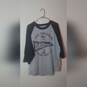 Disney Parks Raglan Park Tee Walt Disney World Mickey Baseball Shirt XXL